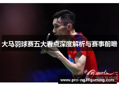 大马羽球赛五大看点深度解析与赛事前瞻